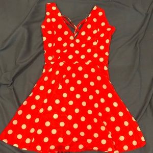 Red Polka Dot Dress